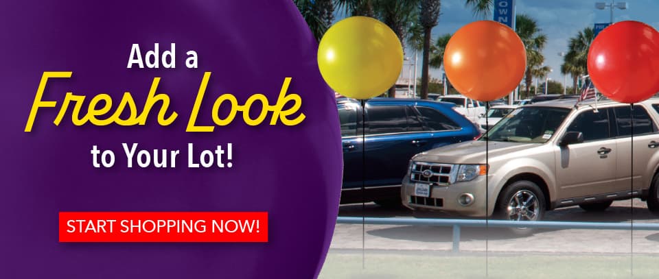 Add a Fresh Look to Your Lot with Vinyl Balloons